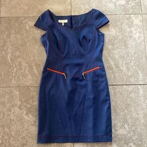 Escada Denim Midi Dress